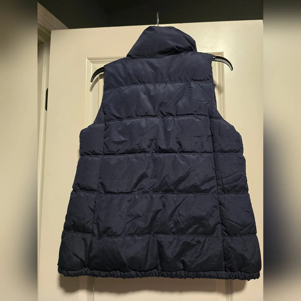 Navy Puffer Vest - Picture 3 of 3